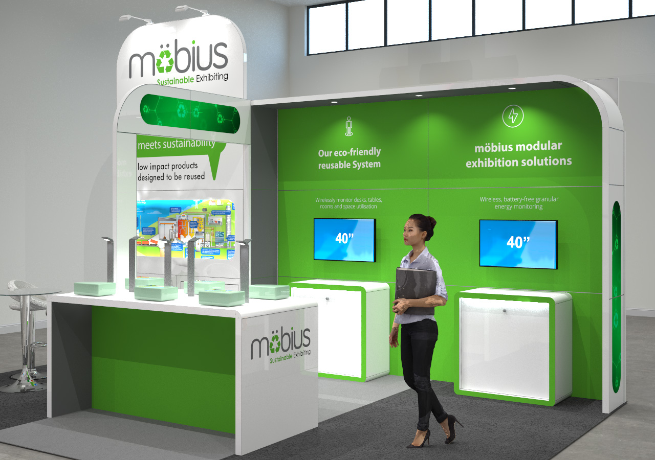 6mx 4m mobius exhibition stand